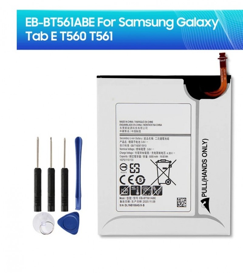 EB-BT560ABE  Battery For SAMSUNG Galaxy Tab E T560 T561 5000mAh Capacity _ White