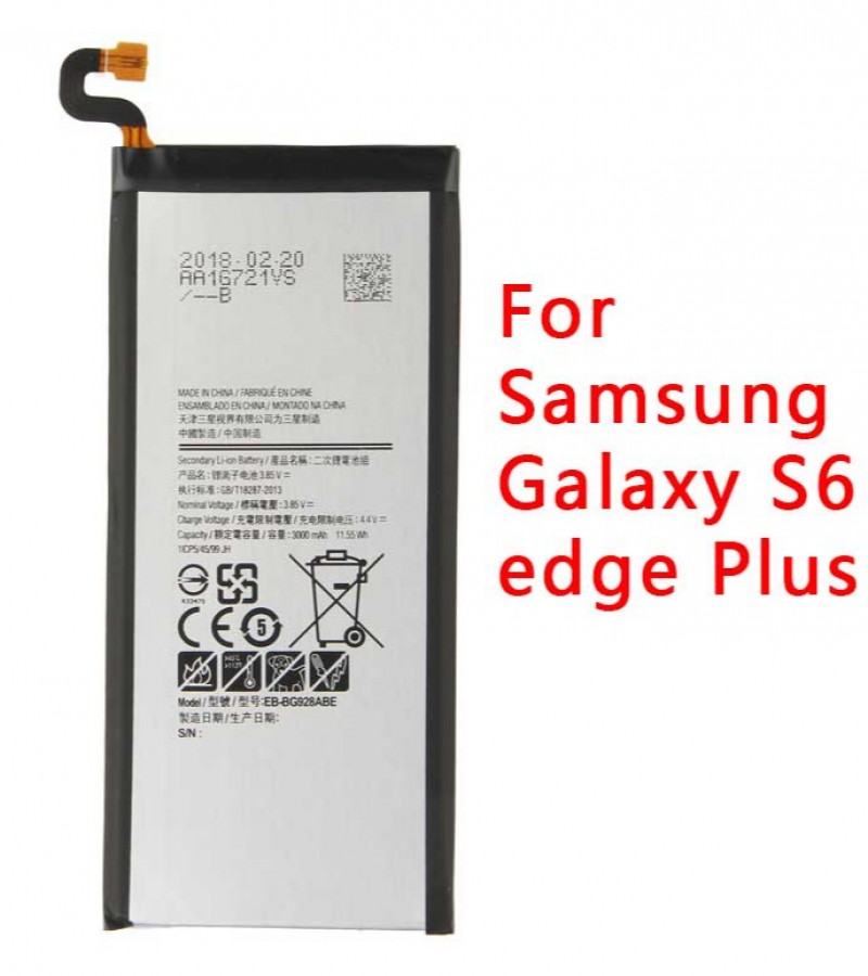 Samsung Galaxy S6 Edge Plus EB-BG928ABE Battery Replacement with 3000 mAh Capacity