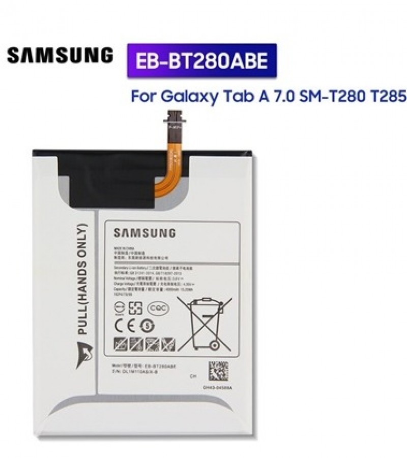 muis of rat vergaan Aanvankelijk Samsung Galaxy Tab A 2016 7.0 T280 T285 Battery Replacement with 4000mAh  Capacity-White - Sale price - Buy online in Pakistan - techvision.farosh.pk
